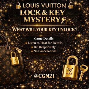 🛑 Louis Vuitton Lock & Key Bundle Mystery - Listen to Host - No Cancellations